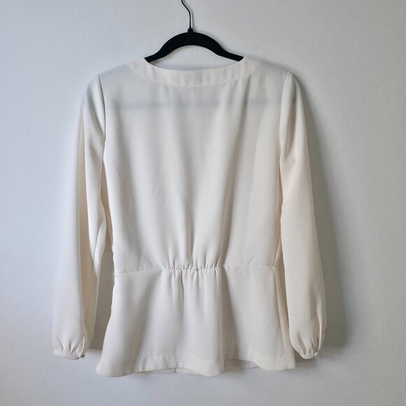 J. Crew Faux Wrap Blouse - Picture 2 of 4